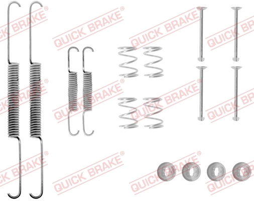 Accessory Kit, brake shoes